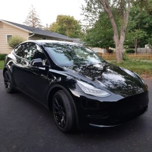 Photo of a Tesla Y